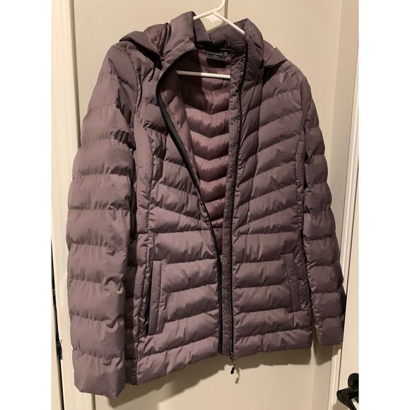 Packable Down Puffer Jacket 32 Degrees Lightweight Warm Travel Coat Foldable - Picture 1 of 5